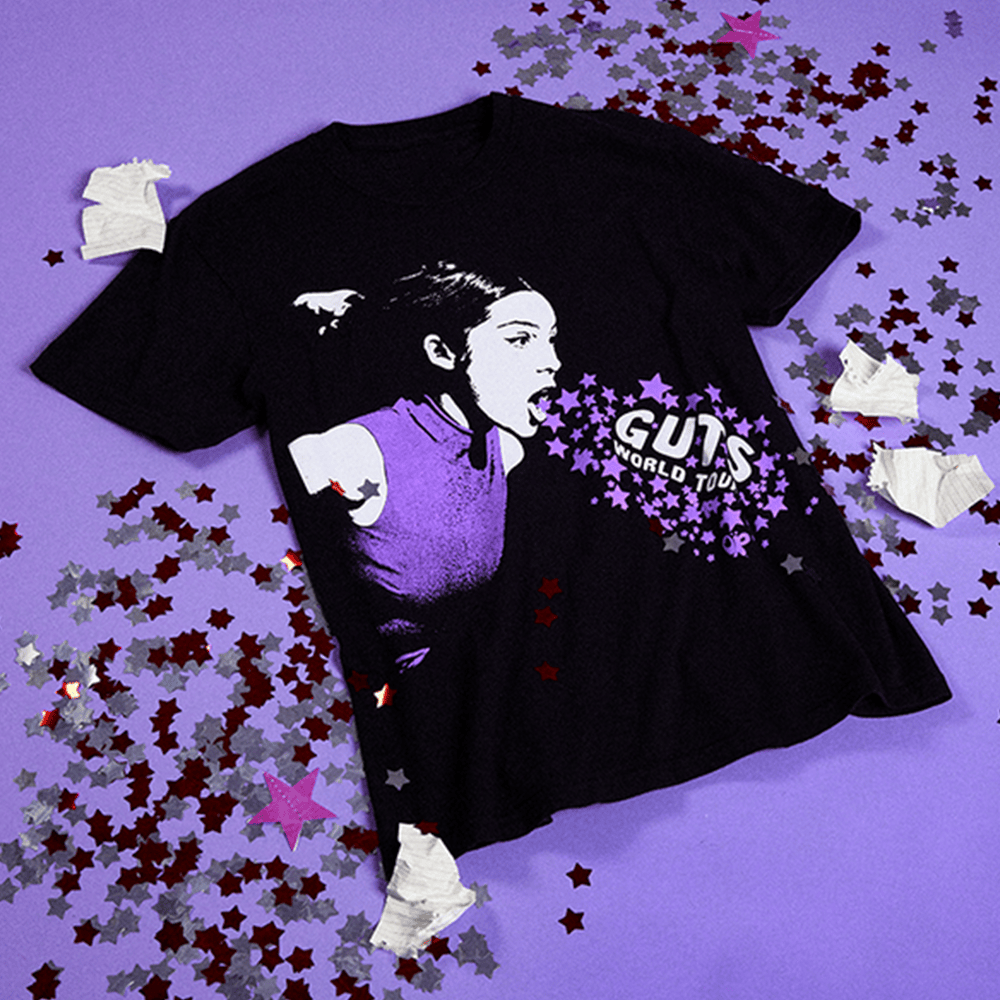 Olivia Rodrigo Merch GUTS World Tour T-Shirt Gifts For Music Lovers Olivia Rodrigo Merch GUTS World Tour T-Shirt Gifts For Music Lovers