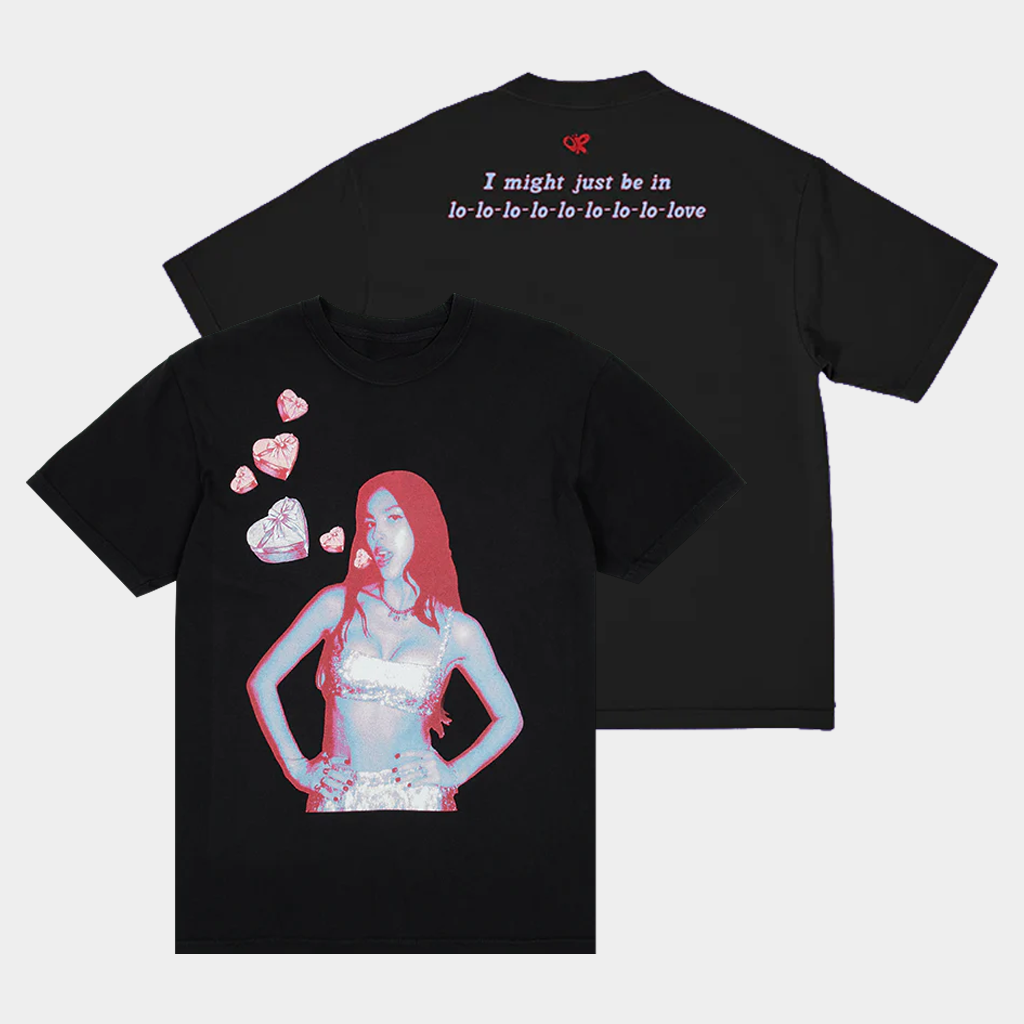 Olivia Rodrigo Merch I Might Just Be In Lo Love T-Shirt Best Valentines Gifts For Her