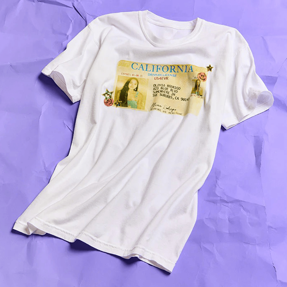 Olivia Rodrigo Merch Olivia Rodrigo California T-Shirt Best Gifts For Wife Olivia Rodrigo Merch Olivia Rodrigo California T-Shirt Best Gifts For Wife