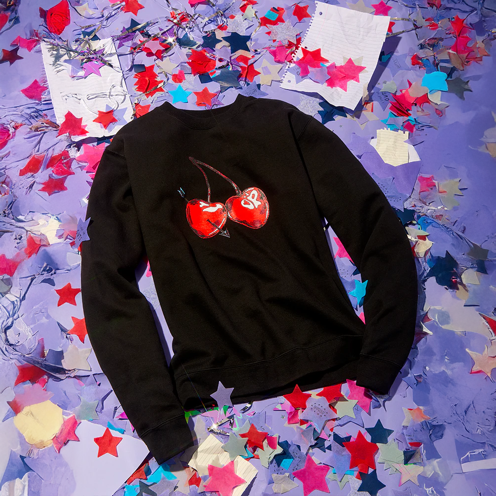 Olivia Rodrigo Merch Olivia Rodrigo Cherries Sweatshirt Gifts For Girlfriend Olivia Rodrigo Merch Olivia Rodrigo Cherries Sweatshirt Gifts For Girlfriend