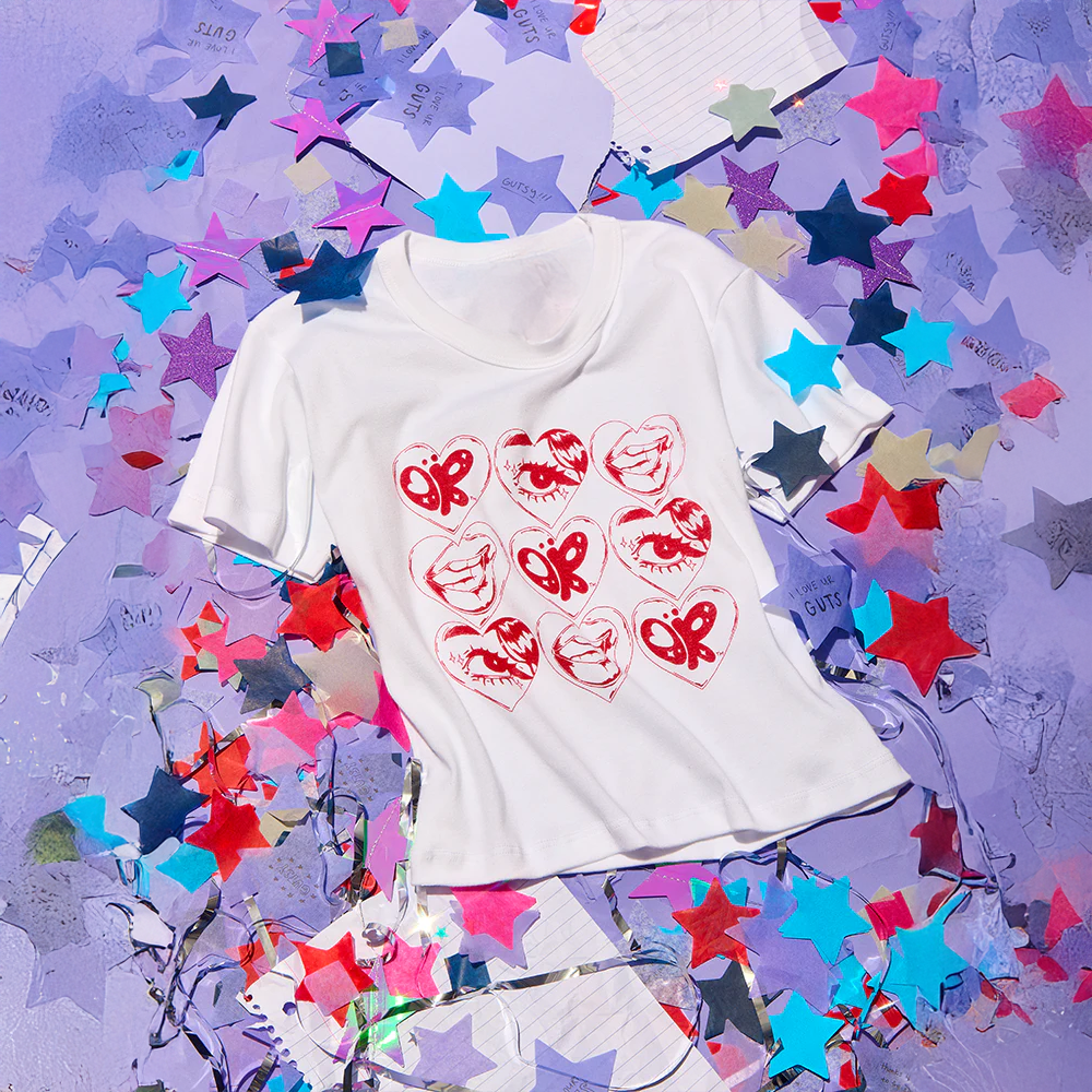 Olivia Rodrigo Merch Olivia Rodrigo Heart T-Shirt Gift Ideas For Wife Olivia Rodrigo Merch Olivia Rodrigo Heart T-Shirt Gift Ideas For Wife