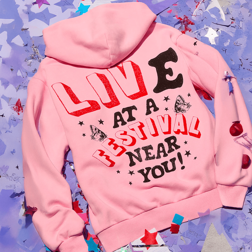 Olivia Rodrigo Merch Olivia Rodrigo Live At A Festival Near You Zip Hoodie Gifts For Her Olivia Rodrigo Merch Olivia Rodrigo Live At A Festival Near You Zip Hoodie Gifts For Her
