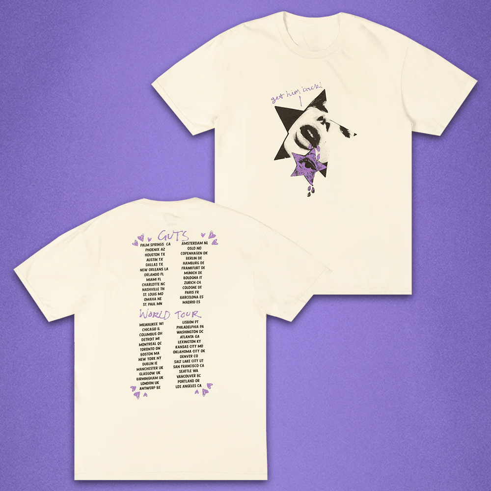 Olivia Rodrigo Merch OR Guts World Tour T-Shirt Sister Gifts For Music Lovers Olivia Rodrigo Merch OR Guts World Tour T-Shirt Sister Gifts For Music Lovers