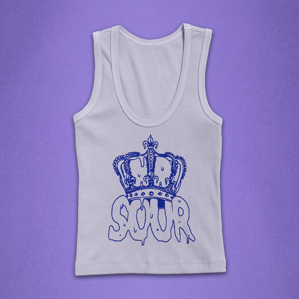 Olivia Rodrigo Merch Sour Crown Tank Top For Women's Gift Ideas For Music Lovers Olivia Rodrigo Merch Sour Crown Tank Top For Women's Gift Ideas For Music Lovers