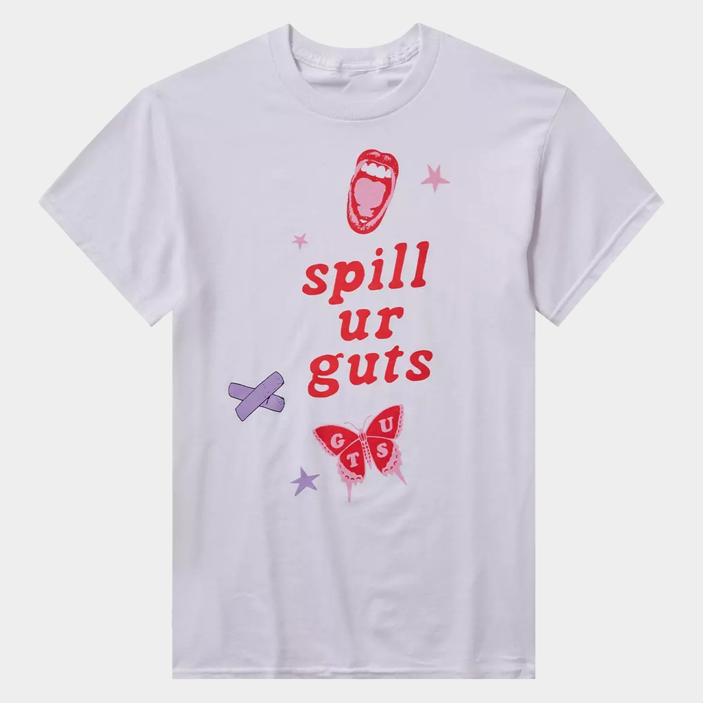 Olivia Rodrigo Merch Spill Ur Guts T-Shirt Best Gifts For Music Lovers