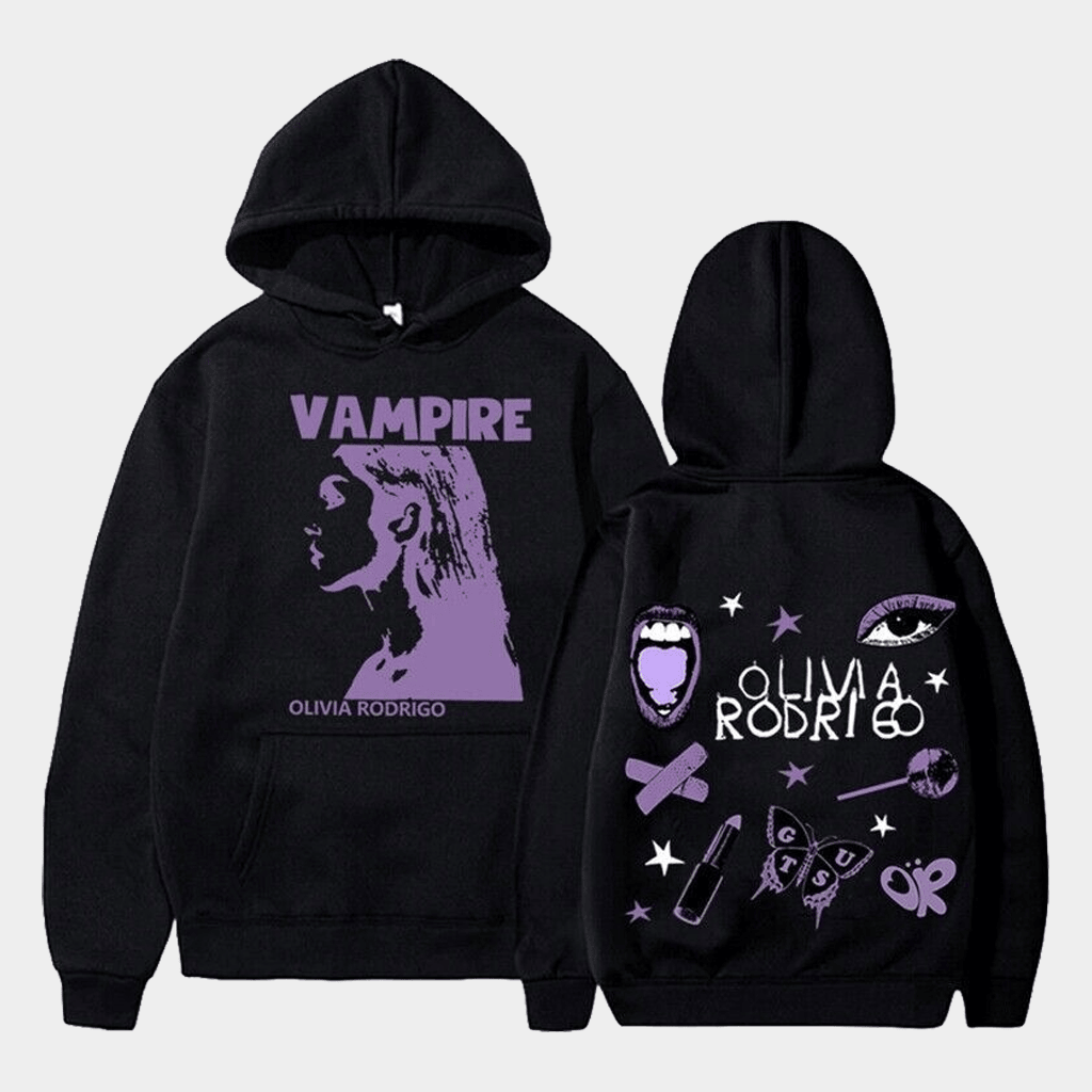 Olivia Rodrigo Merch Vampire Hoodie Olivia Rodrigo Guts Hoodie Gifts For Music Fans