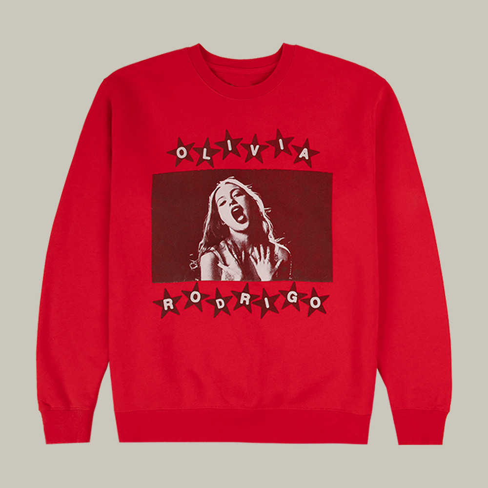 Olivia Rodrigo Portrait Sweatshirt Olivia Rodrigo Music Fan Apparel Best Present For Music Lover