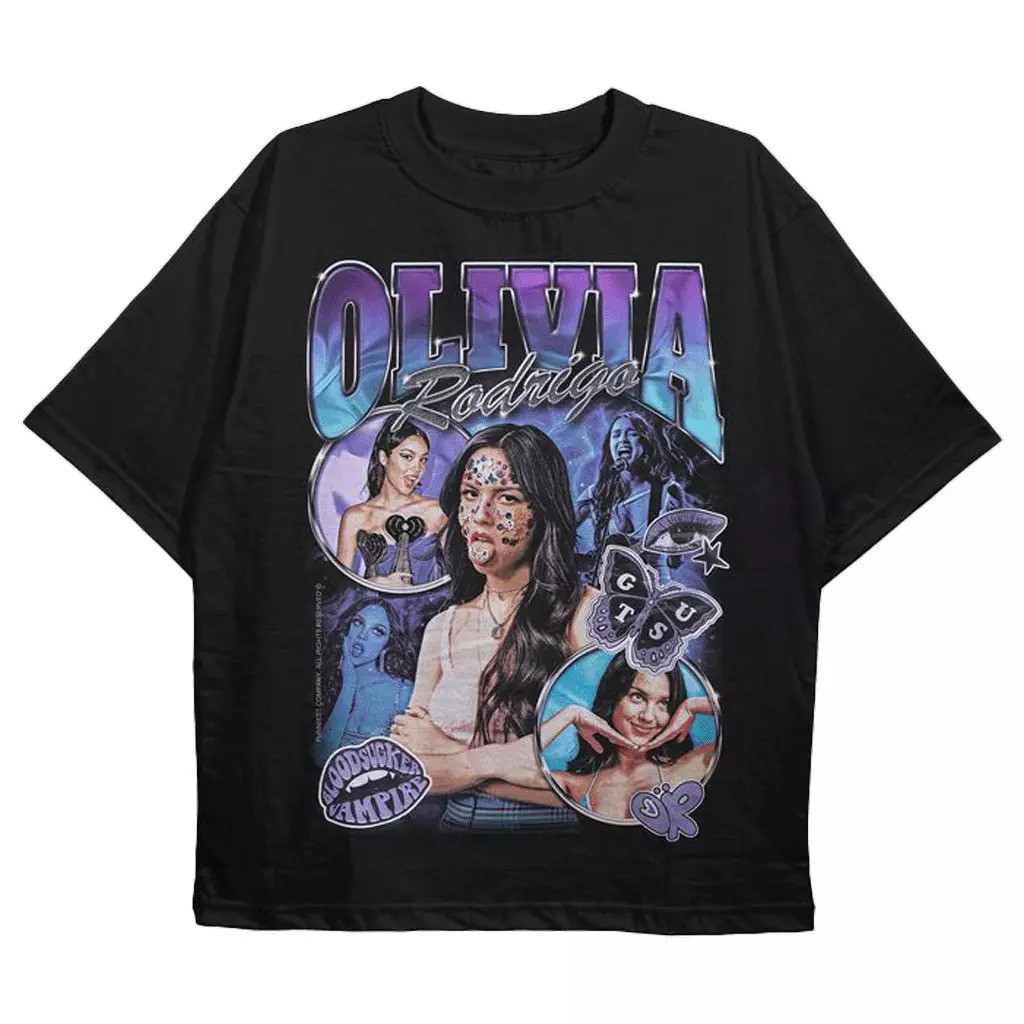 Olivia Rodrigo Retro Y2K Graphic Bootleg T-Shirt Unisex Gift For Fans