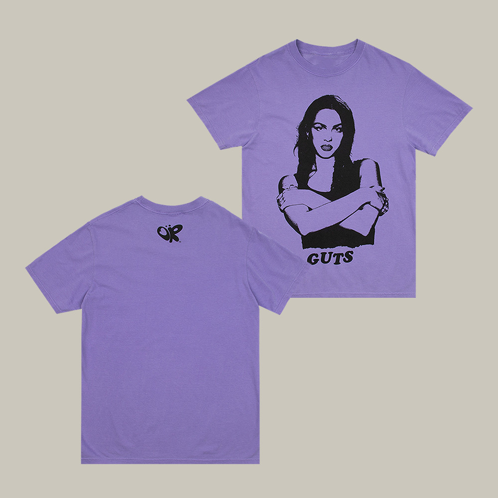 Olivia Rodrigo's GUTS World Tour T-Shirt Music Clothes Olivia Rodrigo Lover Gift Idea