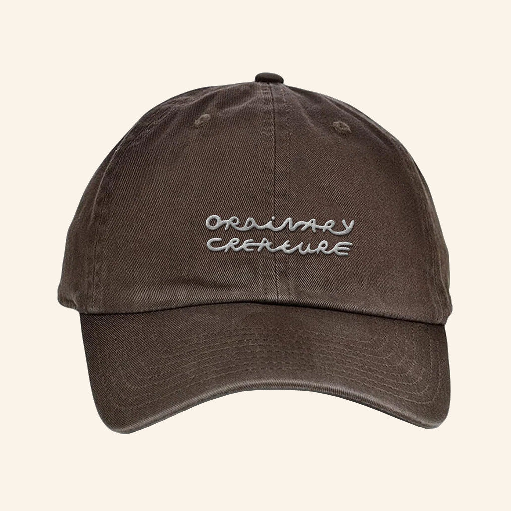 Omam Merch Embroidered Ordinary Creature Hat Gift Ideas For Dad