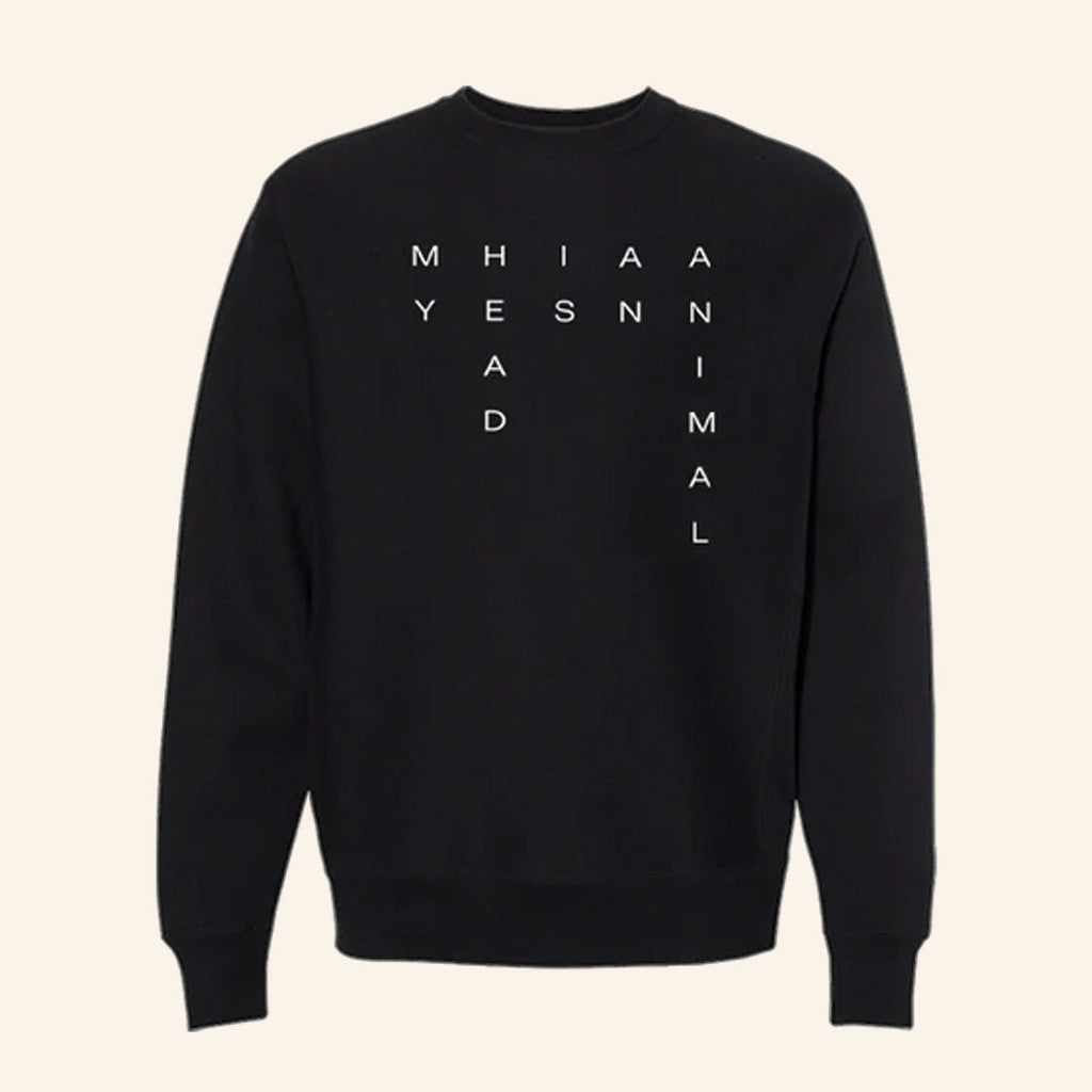 Omam Merch Mhiaa Anniversary Black Crewneck Sweatshirt Gift Ideas For Dad Omam Merch Mhiaa Anniversary Black Crewneck Sweatshirt Gift Ideas For Dad