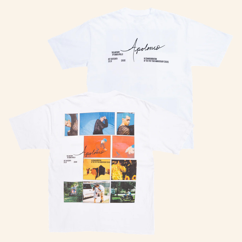 Omar Apollo Merch Apolonio Anniversary T-Shirt Presents For Music Lovers Omar Apollo Merch Apolonio Anniversary T-Shirt Presents For Music Lovers