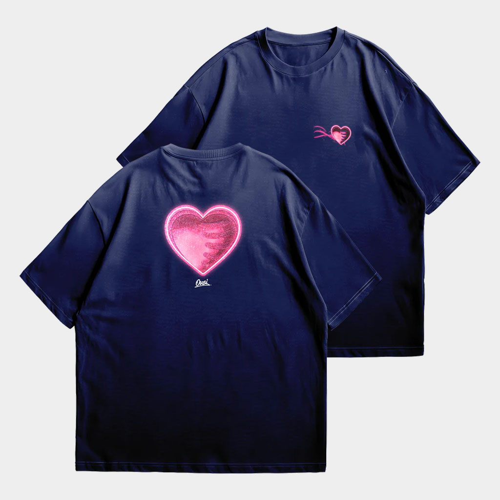 Omar Courtz Merch Heart Motion T-Shirt Omar Courtz Shirt Presents For Music Lovers