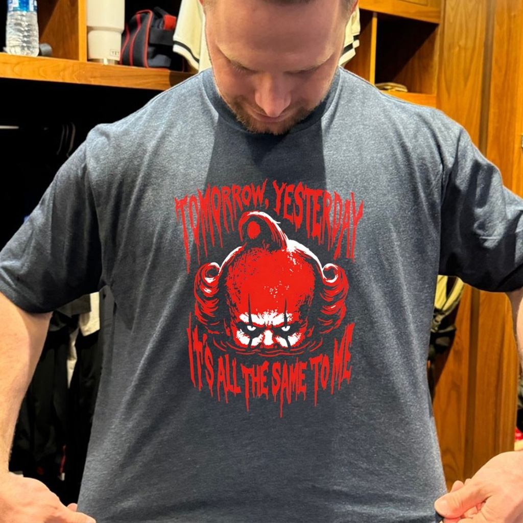 Omni Clown Tomorrow Yesterday It's All The Same To Me Shirt Birthday Gift Ideas For Husband