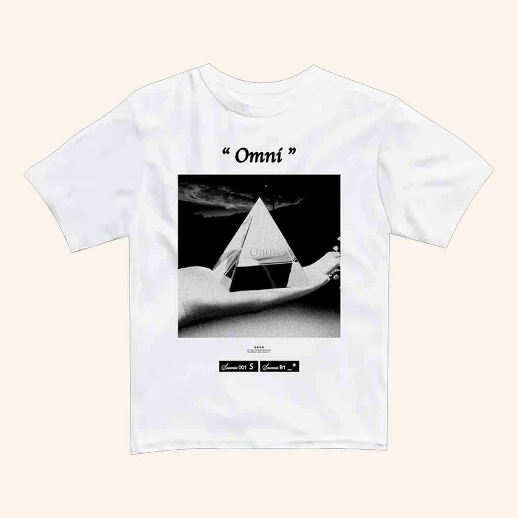 OMNI Merch Souvenir Pyramid White T-Shirt Christmas Ideas For Him OMNI Merch Souvenir Pyramid White T-Shirt Christmas Ideas For Him