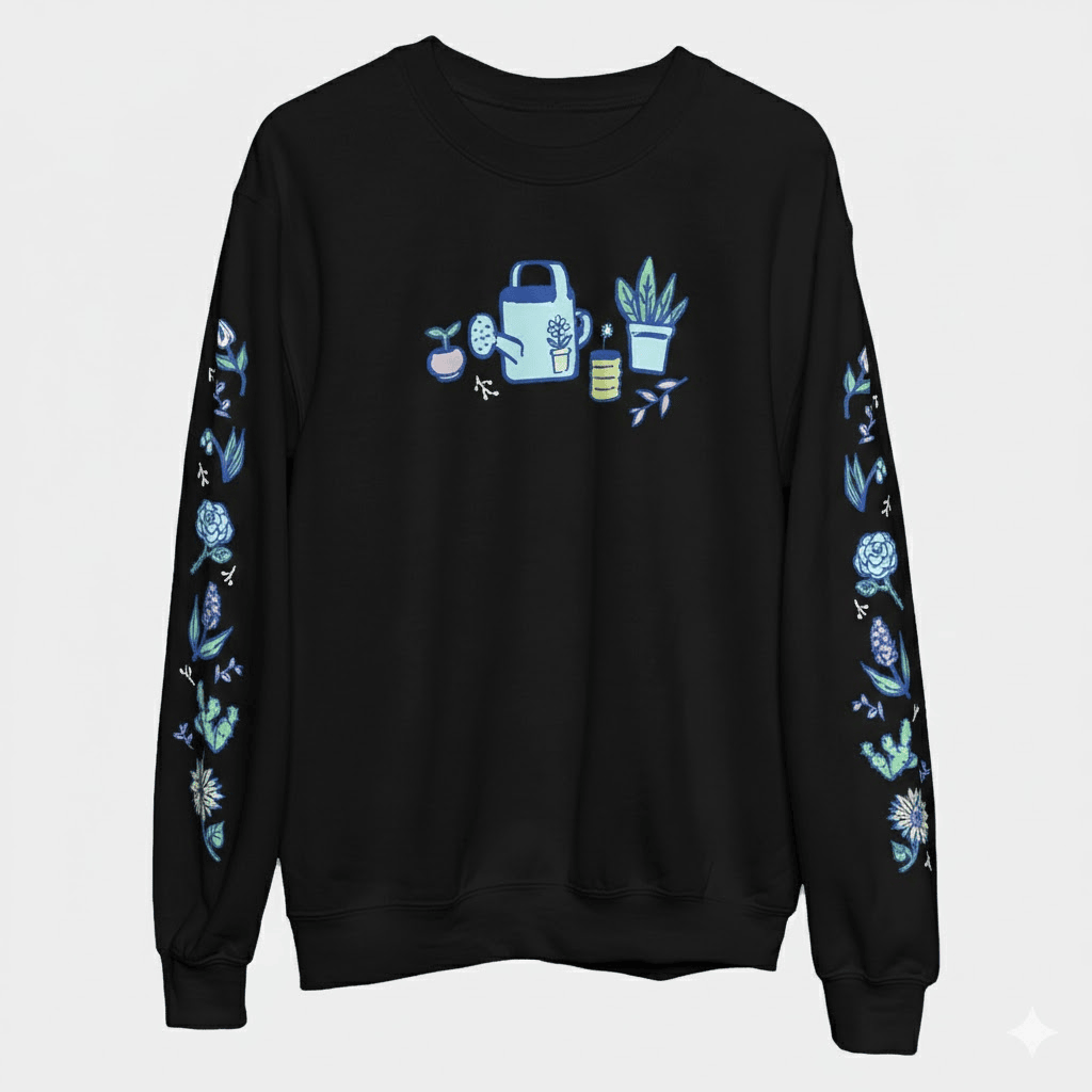 Omori Merch A Home For Flowers Sweatshirt Omori Shirt Birthday Presents For Sister