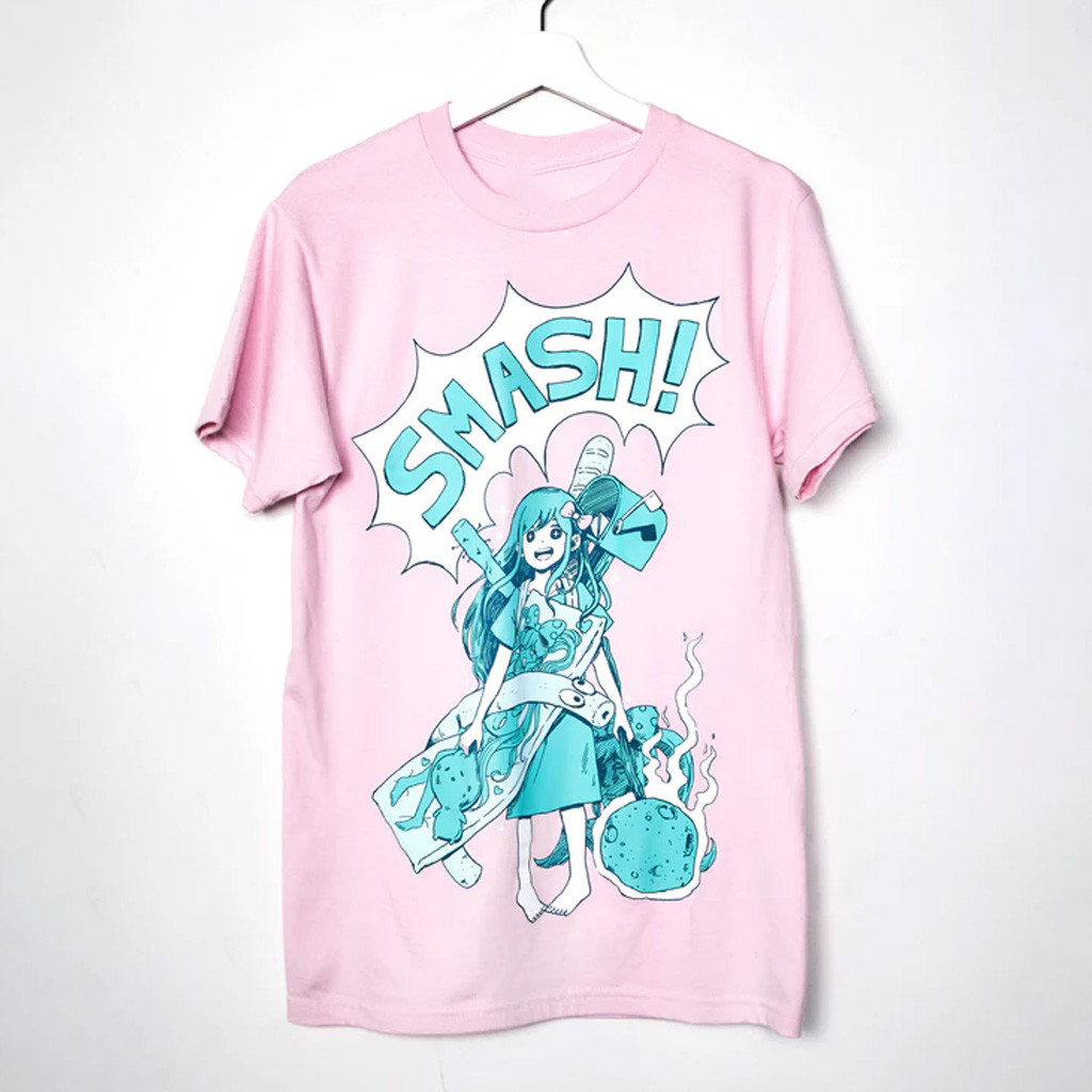 Omori Merch Aubrey Smash T-Shirt Christmas Gifts For Daughter