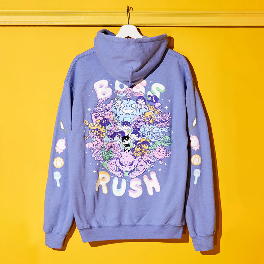 Omori Merch Boss Rush Hoodie Christmas Gift Ideas For Him Omori Merch Boss Rush Hoodie Christmas Gift Ideas For Him