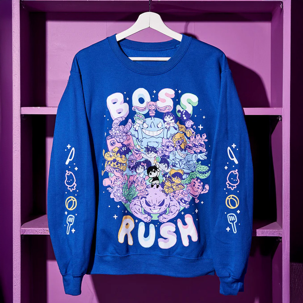 Omori Merch Boss Rush Sweatshirt Christmas Gift Ideas For Her