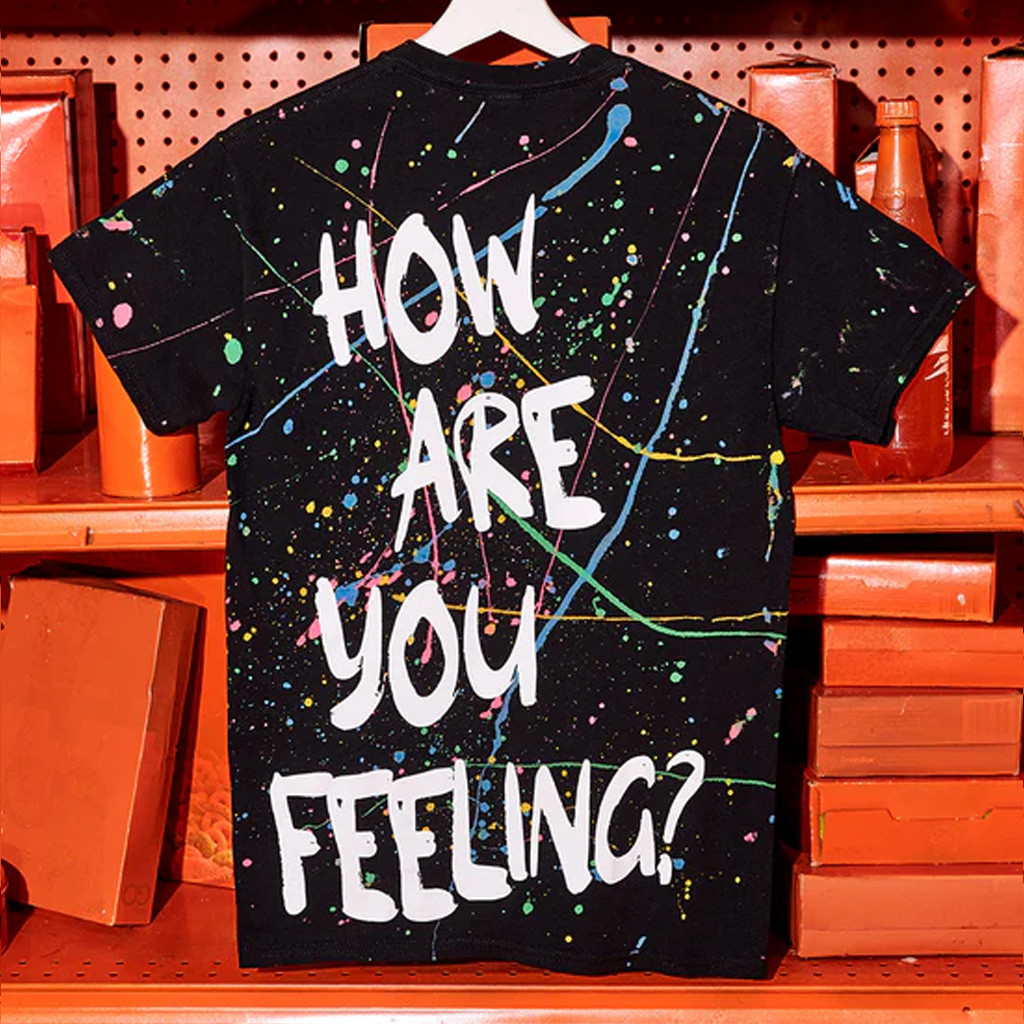 Omori Merch Emotions Splatter T-Shirt Christmas Gifts For Him Omori Merch Emotions Splatter T-Shirt Christmas Gifts For Him