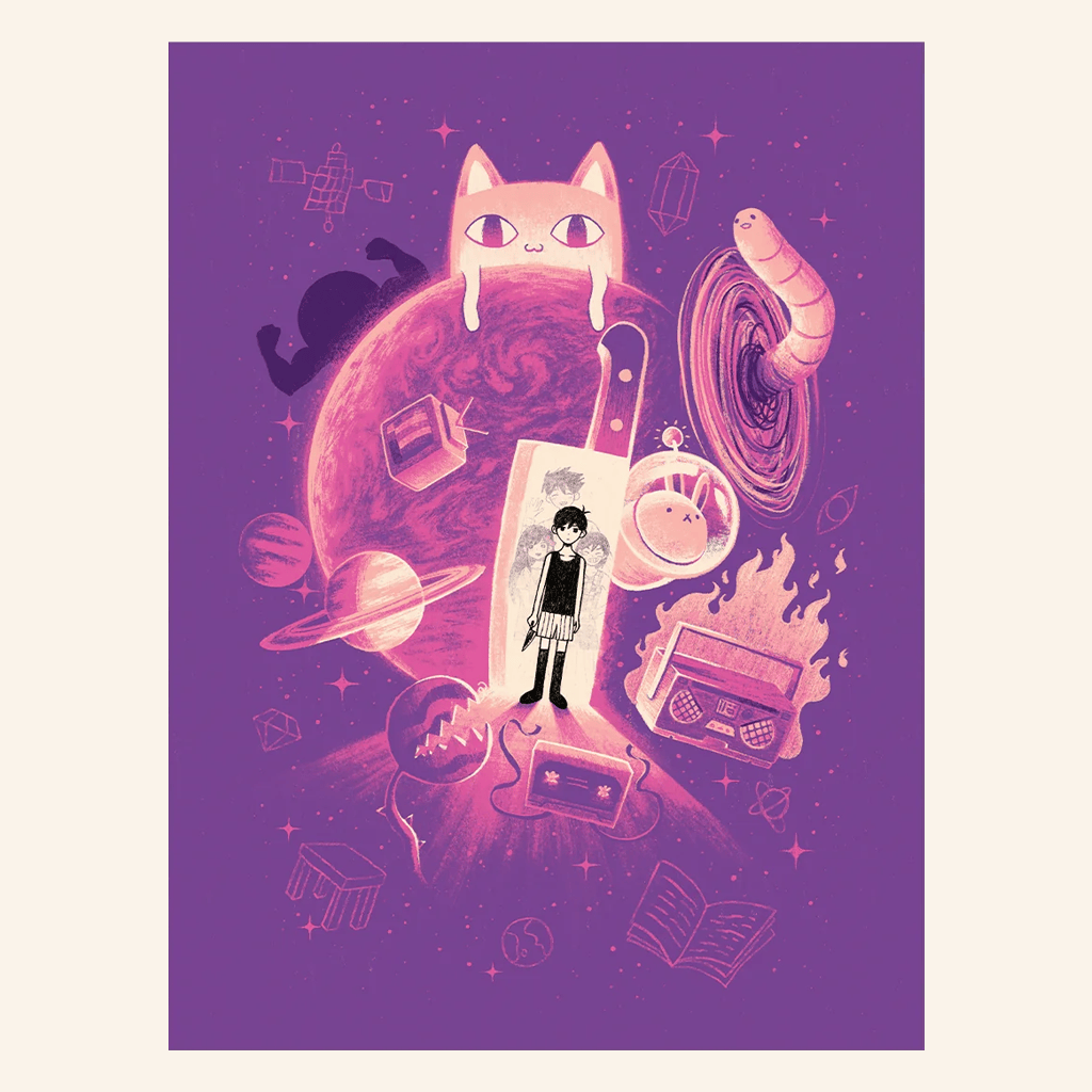 Omori Merch Headspace Poster Bedroom Wall Decor Birthday Presents For Him