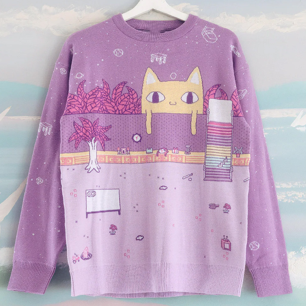 Omori Merch Neighbors Room Sweater Gift Ideas For Girlfriend