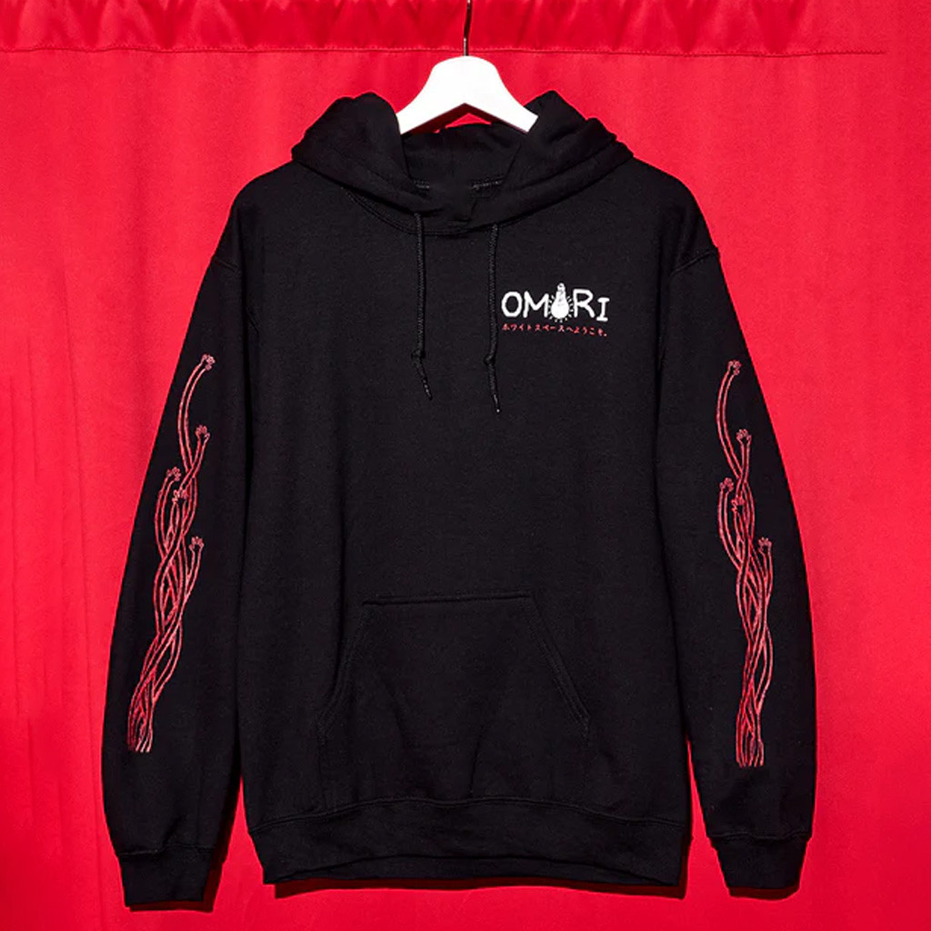 Omori Merch Red Space Hoodie Best Gifts For Friend Omori Merch Red Space Hoodie Best Gifts For Friend