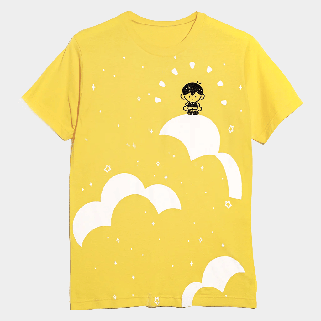 Omori Merch Sunright Tea X Omori T-Shirt Birthday Gift For Son