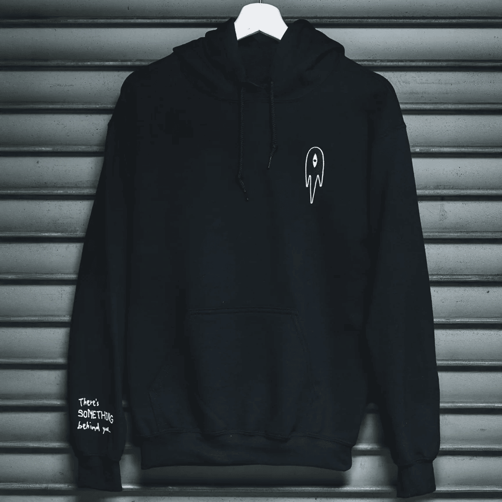 Omori Merch There's Something Behind You Hoodie Birthday Gift For Brother