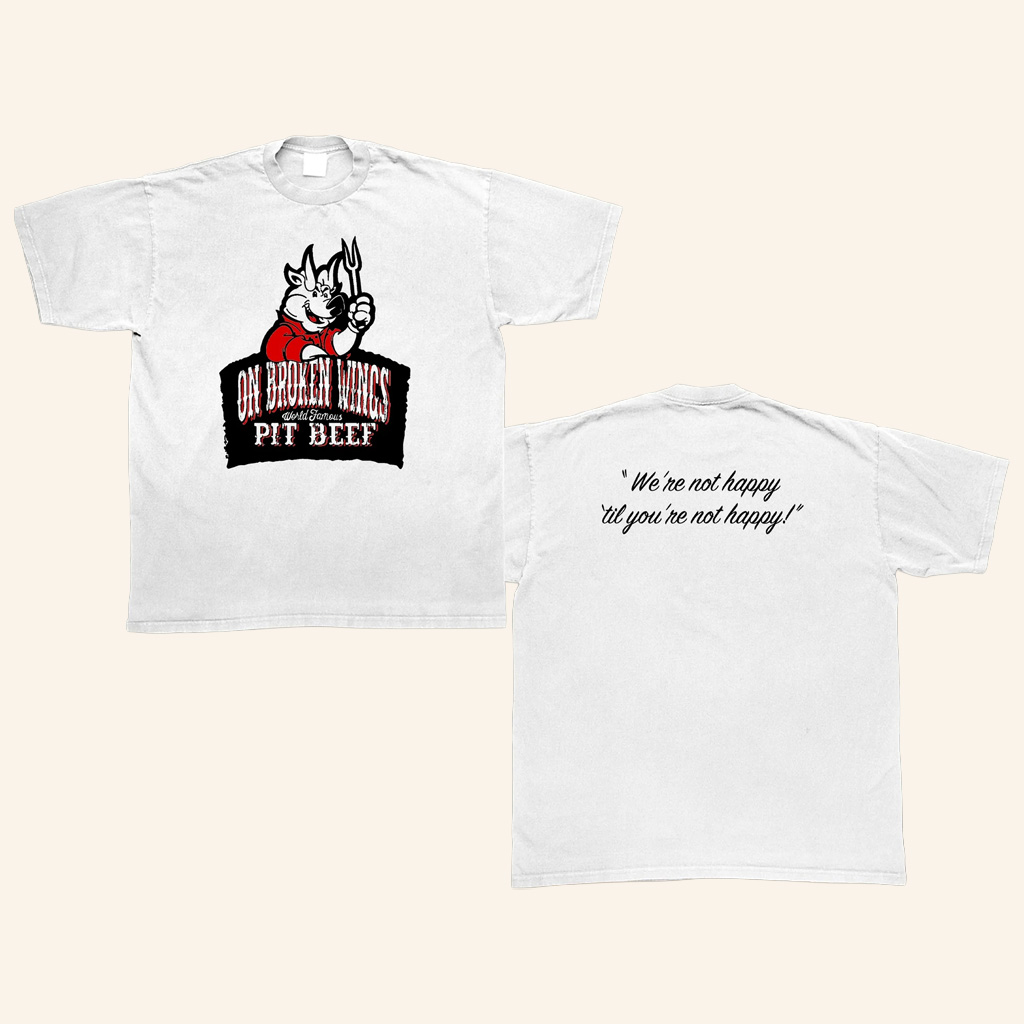 On Broken Wings Merch Pit Beef T-Shirt Gift Ideas For Music Lovers