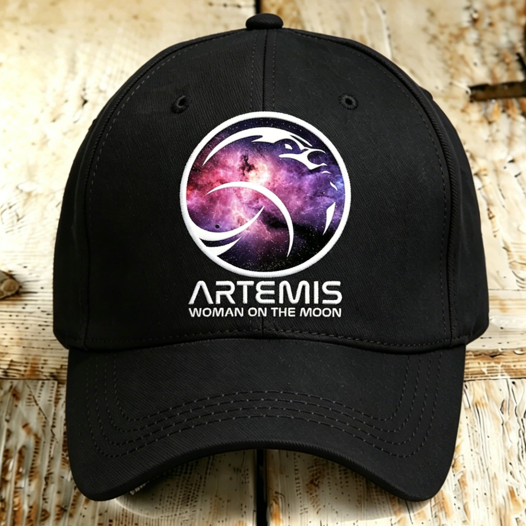 On The Moon Return To The Moon Hat NASA Artemis Baseball Cap Gift Idea