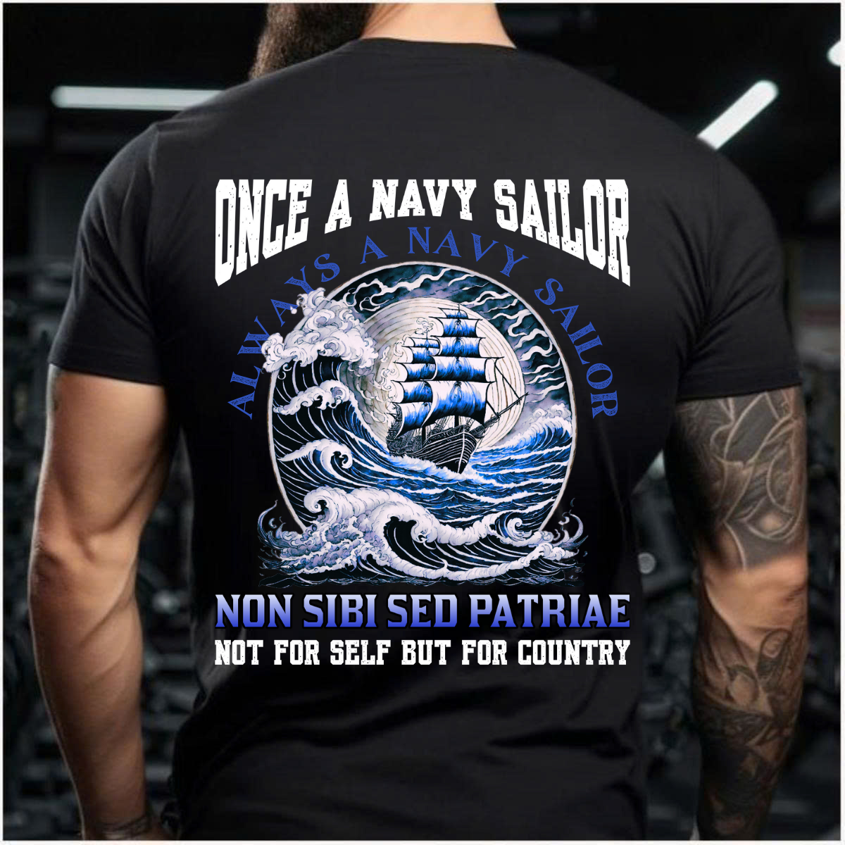 Once A Navy Sailor Always A Navy Sailor  US Navy Veteran T-Shirt  Gift for Sailors