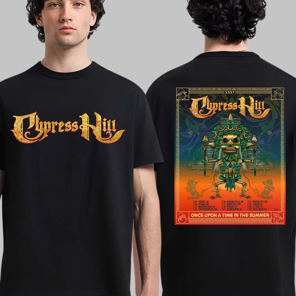 Once Upon A Time In The Summer Cypress Hill's T-Shirt Rock Music Lover Shirt Best Fan Gift