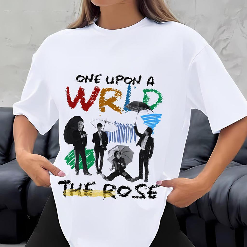 Once Upon A WRLD Tour Shirt The Rose 2025 World Tour In North America T-Shirt The Rose WRLD Tee Once Upon A WRLD Tour Shirt The Rose 2025 World Tour In North America T-Shirt The Rose WRLD Tee