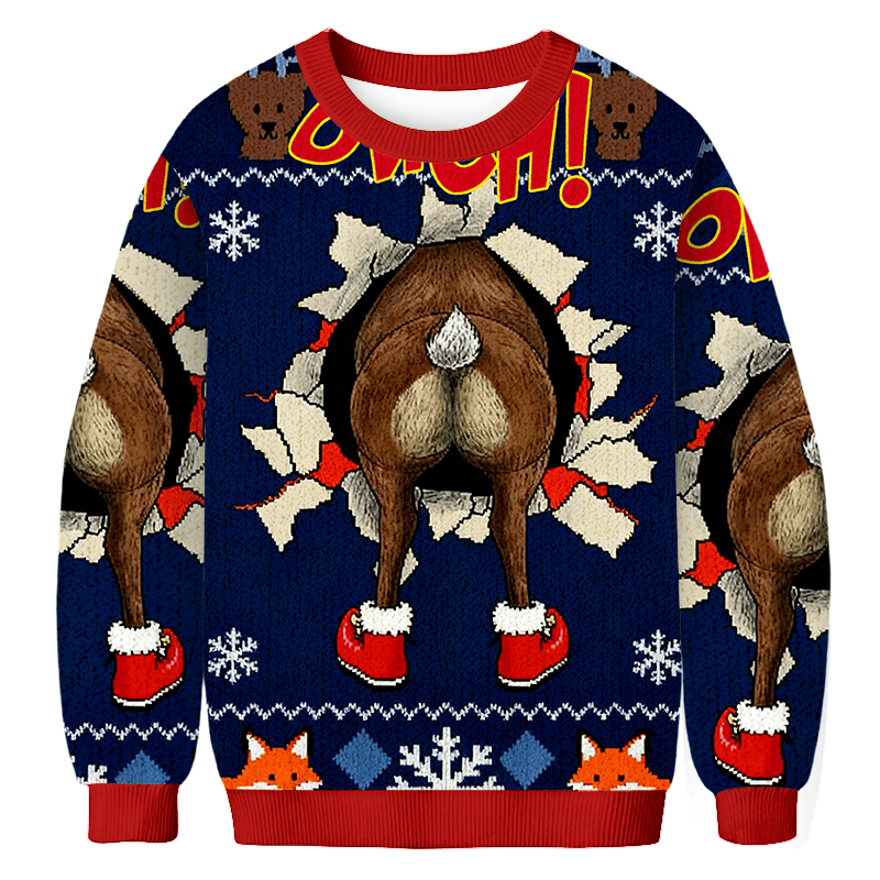 Onch Deer Christmas Ugly Sweater Christmas Outfits Xmas Gifts For Deer Lover
