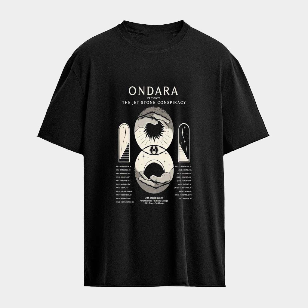 Ondara The Jet Stone Conspiracy Tour Jan Feb Canada 2026 T-Shirt Fan Apparel Gifts For Him