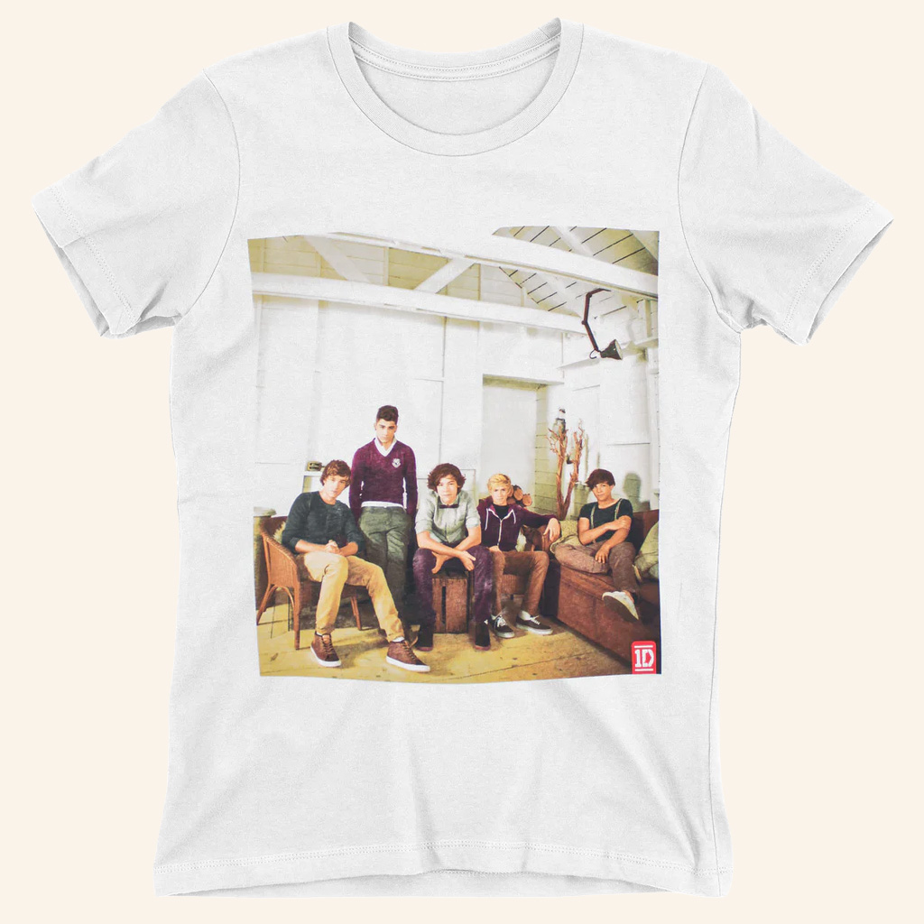 One Direction Merch Band Lounge T-Shirt Gifts Ideas For Music Lovers