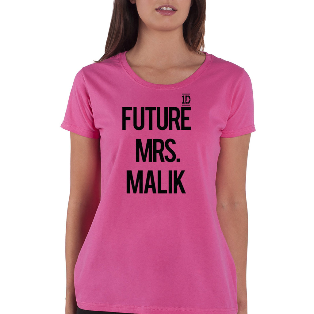 One Direction Merch Future Mrs Malik T-Shirt Music Lover Gift Ideas For Her