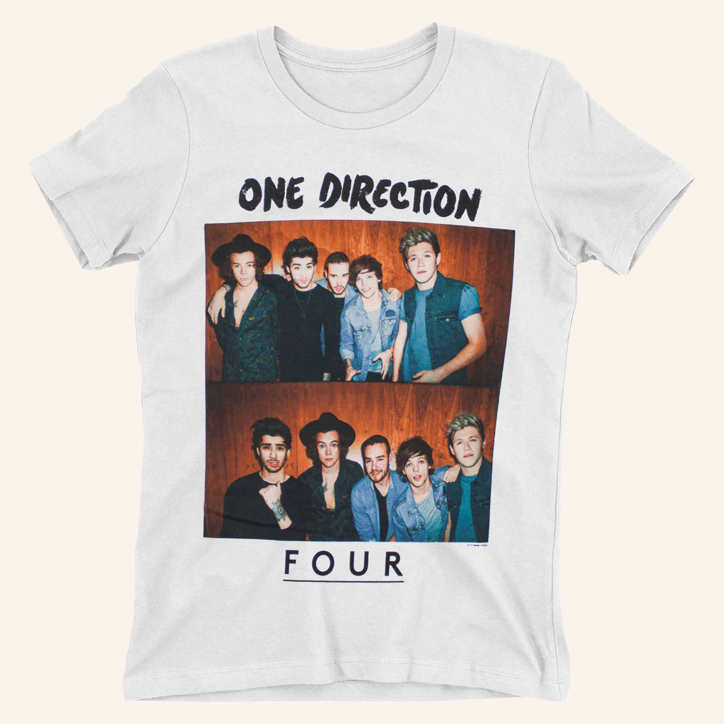 One Direction Merch One Direction Four T-Shirt Cool Gifts For Music Lovers