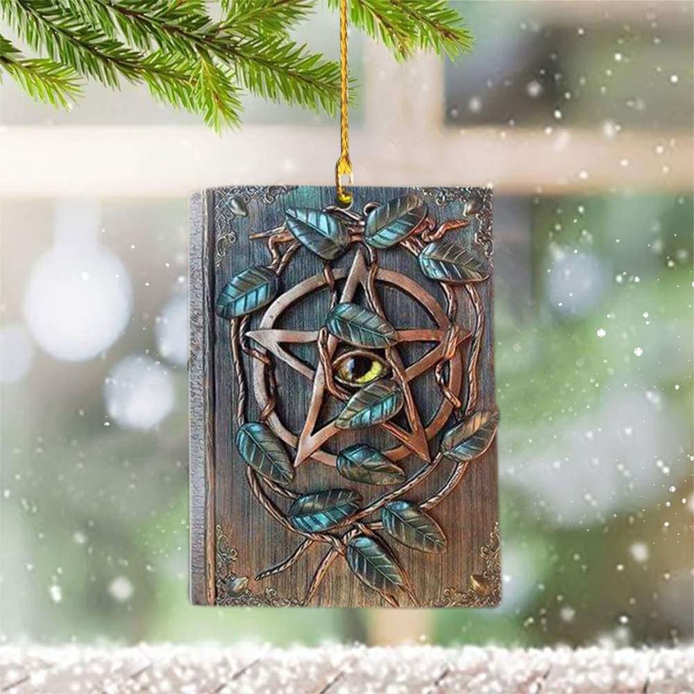 One Eye Of God Religious Sign Symbol Ornament Christmas Day 2024 Hanging Ornament