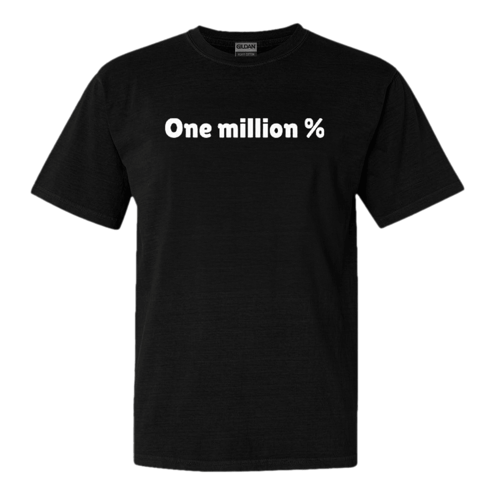 One Million T-Shirt Gift Idea for Boyfriend