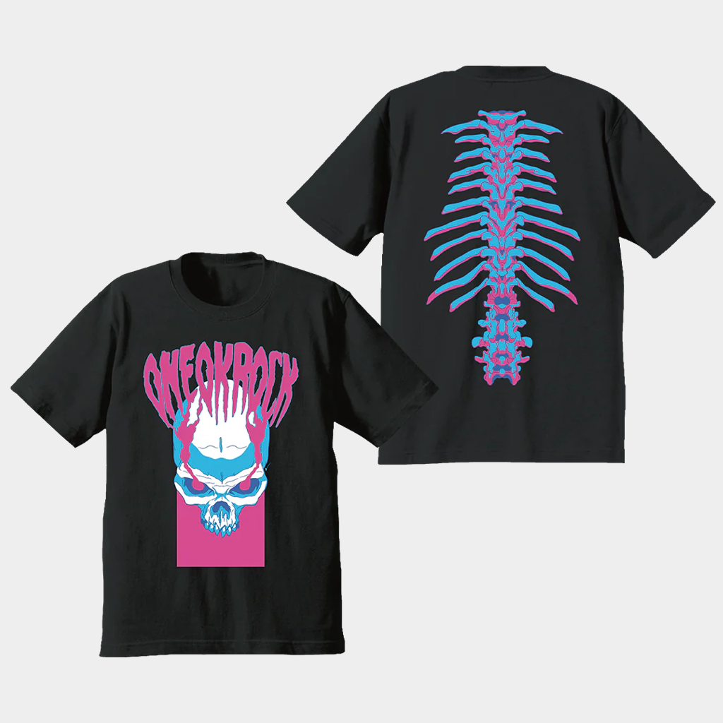 One Ok Rock Merch Skull Logo T-Shirt Presents For Rock Music Lovers
