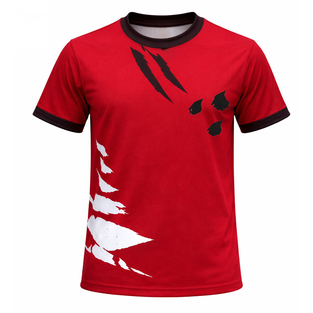 One Piece Live Action Luffy Claw Marks T-Shirt Trending Anime Fan Gear Best Gift For Anime Fans