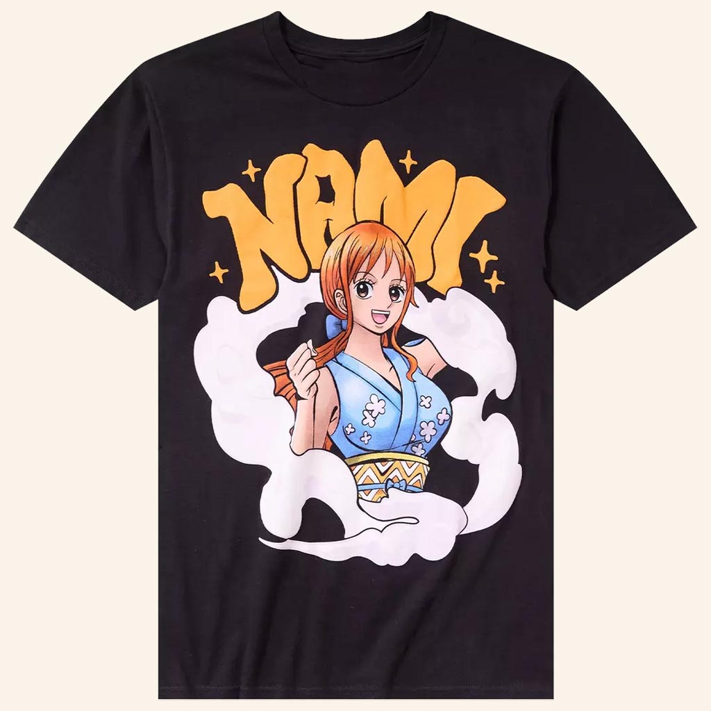 One Piece Merch Nami Wano T-Shirt Best Gifts For An Anime Fan
