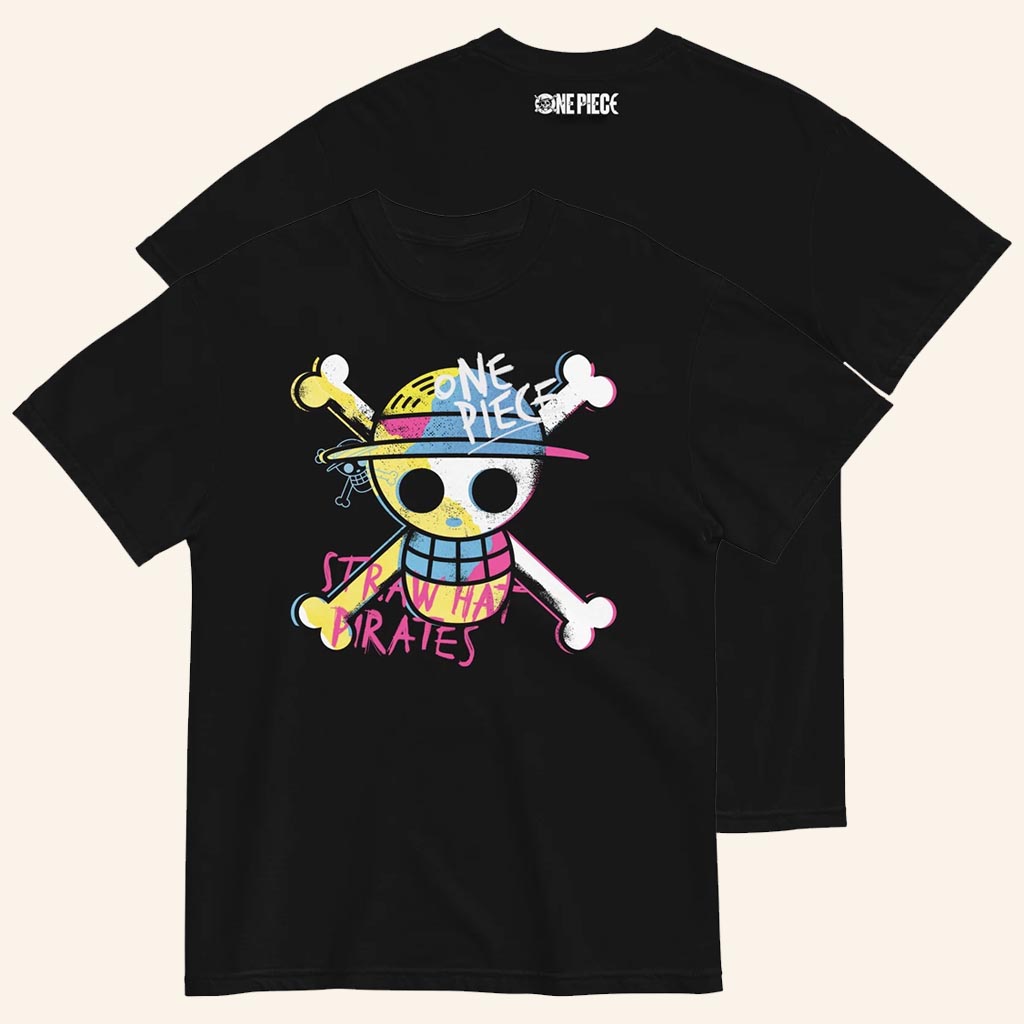 One Piece Merch Straw Hat Pirates T-Shirt Gift Ideas For Anime Lovers