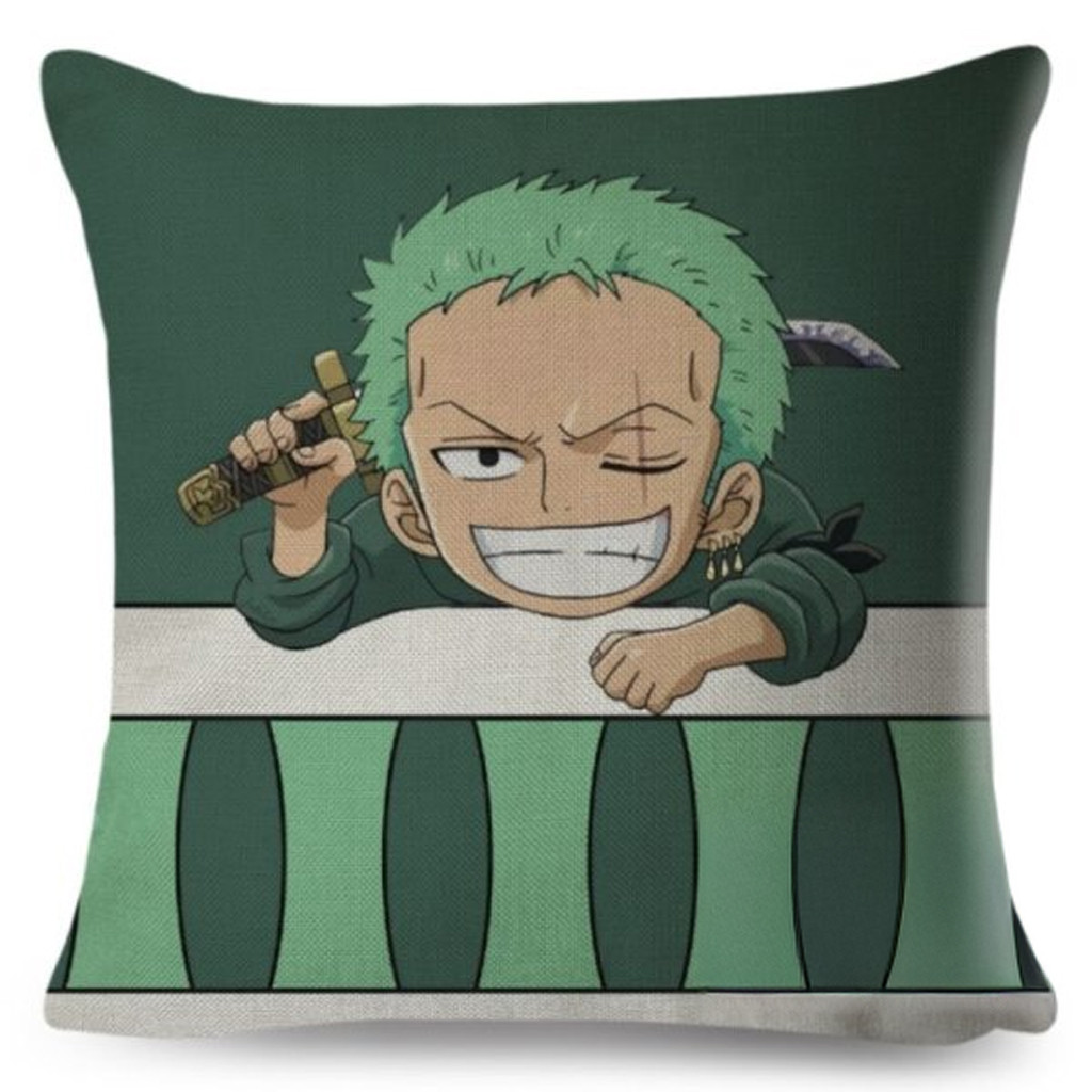One Piece Roronoa Zoro Pillow Living Room Decor Best Gifts For One Piece Fans