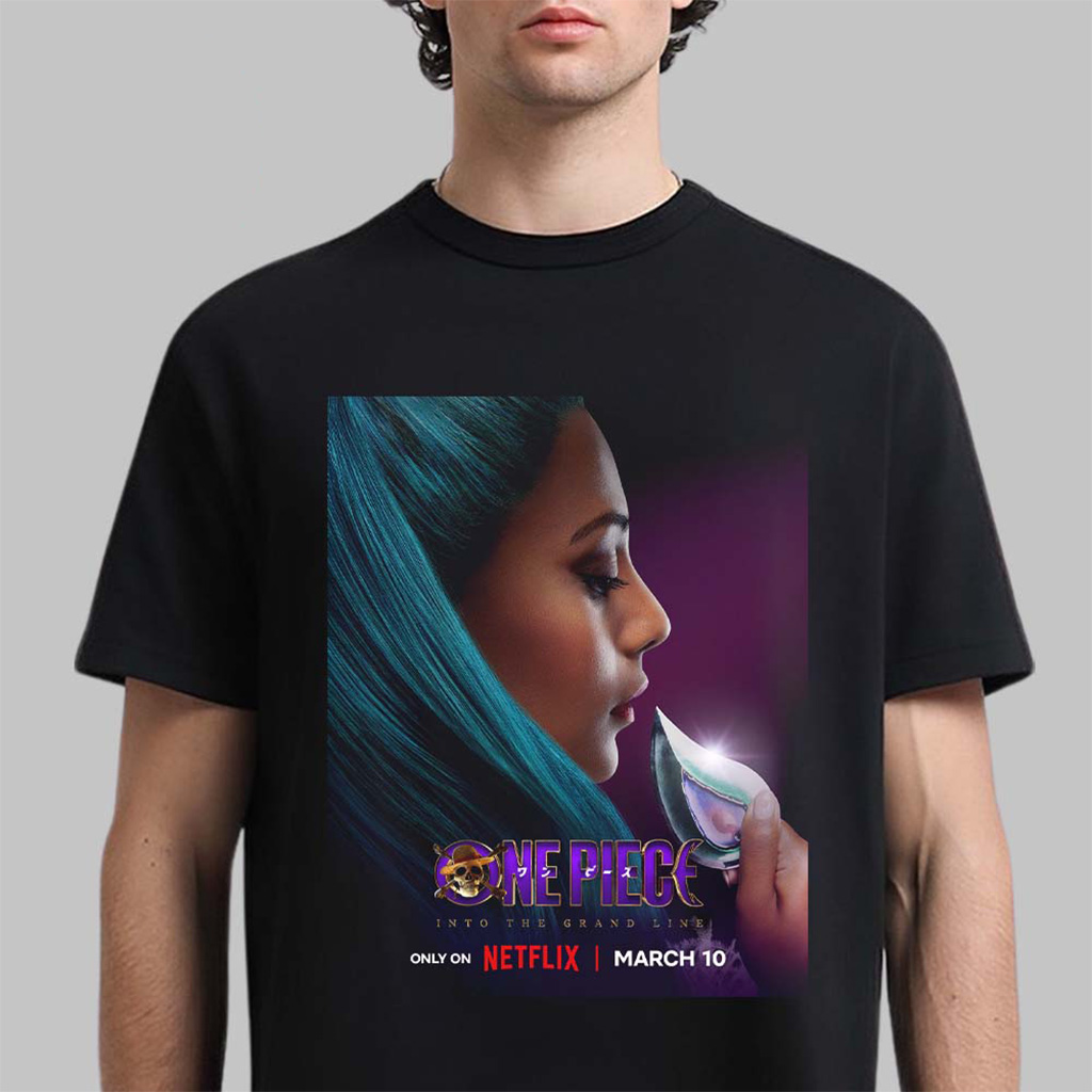 One Piece Season 2 Into The Grand Line Live Action Miss Wednesday Vivi Princess Character Poster T-Shirt