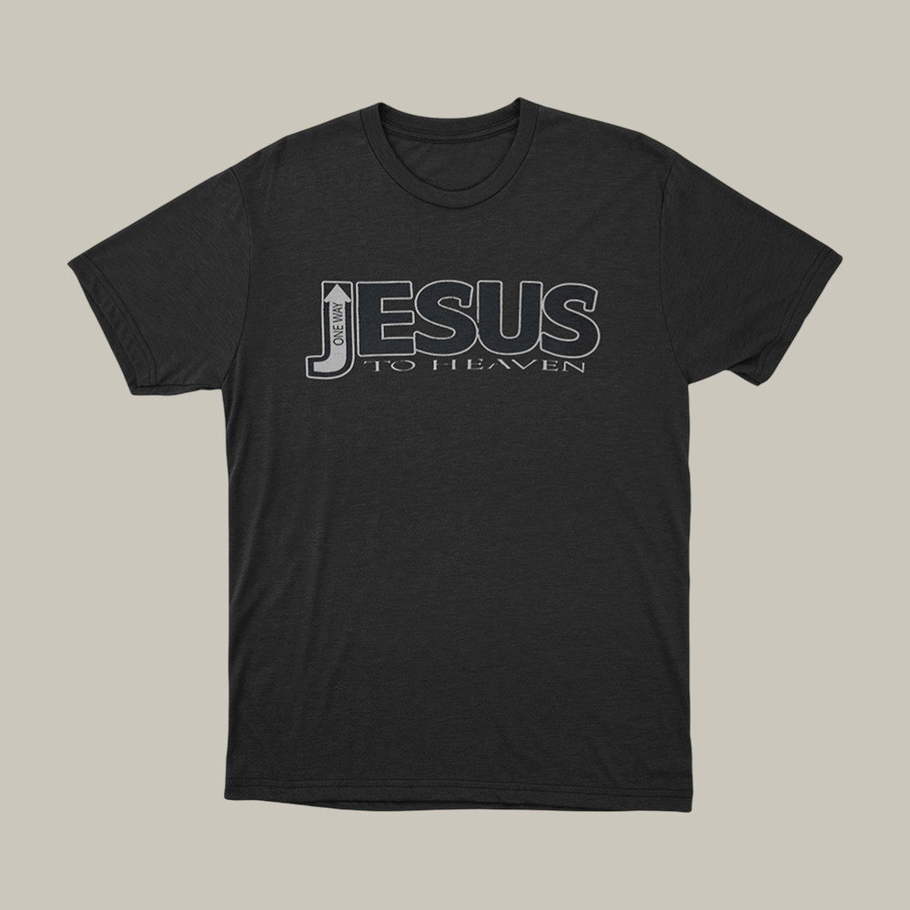 One Way To Heaven Jesus T-Shirt Bryce Crawford Clothes Gift Idea For Christians