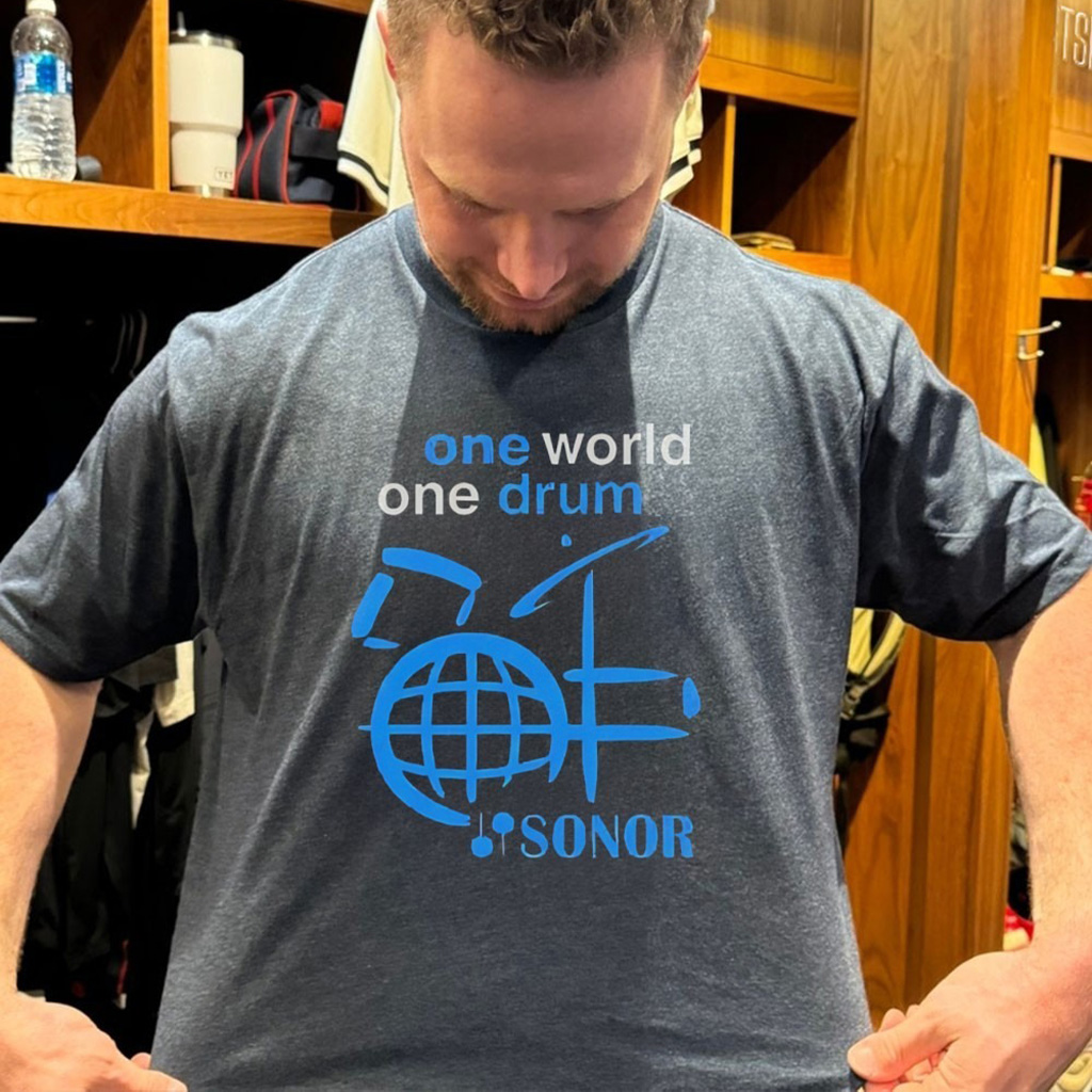 One World One Drum Sonor Logo T Shirt