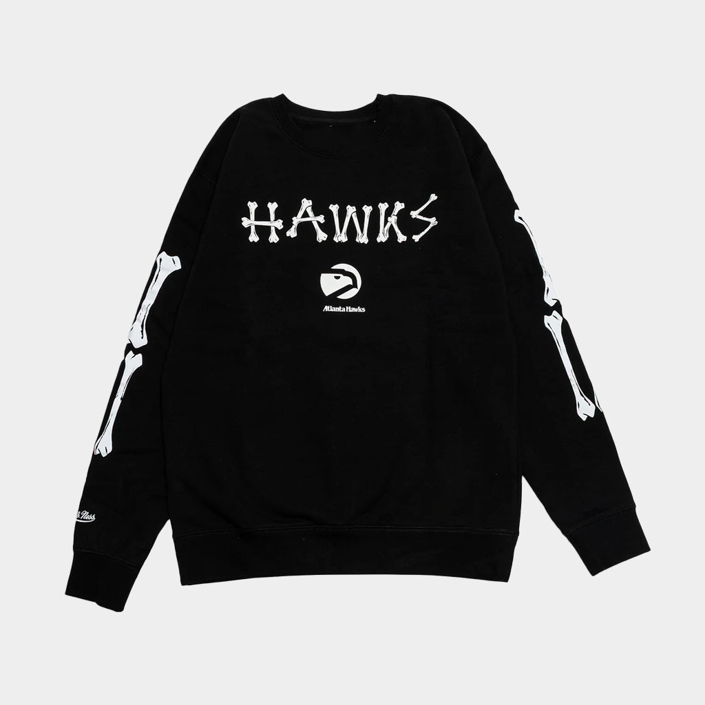 Oneness Boutique Merch Mitchell And Ness Boneyard Crew Atlanta Hawks Sweatshirt Him Gifts-1 Oneness Boutique Merch Mitchell And Ness Boneyard Crew Atlanta Hawks Sweatshirt Him Gifts-1